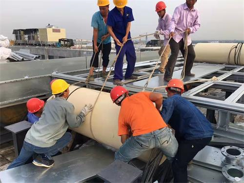 開式冷卻塔介質中的濕空氣詳細說明(橫流開式冷卻塔原理圖)