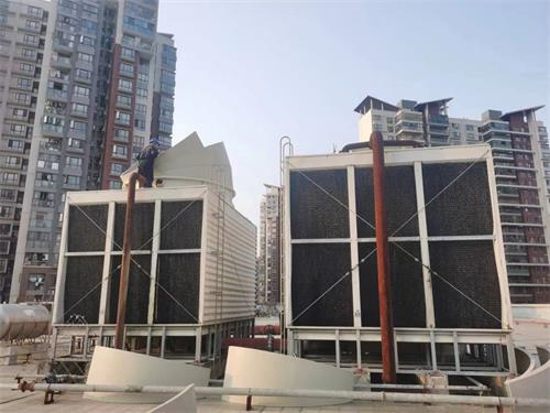 逆流冷卻塔冷卻階段介紹(逆流式冷卻塔原理圖)