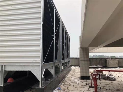 不同場合開式冷卻塔排水方法