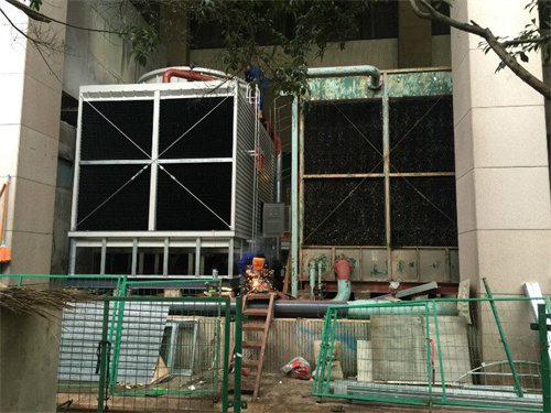 全鋼冷卻塔出現漏水現象如何處理？